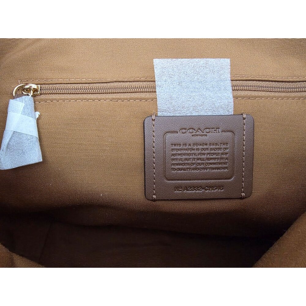 Coach Signature Floral Kacey Satchel - Picture 7 of 12